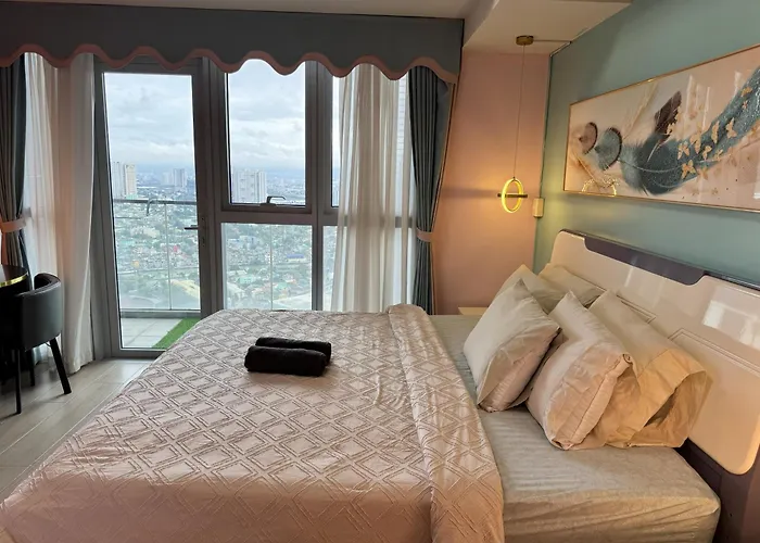 3br Uptown Bgc-43floor View Near Malls And Restaurants Apartamento Manila