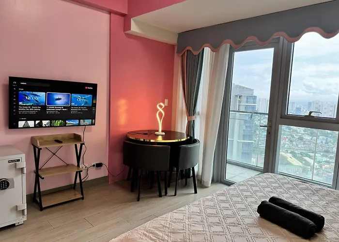 3br Uptown Bgc-43floor View Near Malls And Restaurants Apartamento Manila