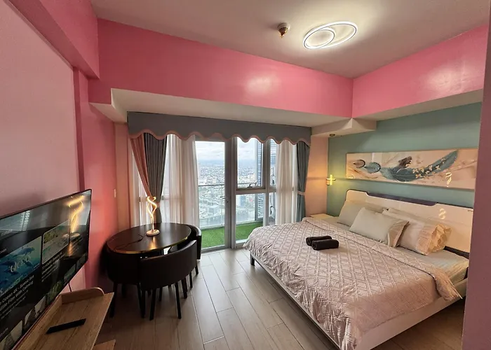 3br Uptown Bgc-43floor View Near Malls And Restaurants Apartamento