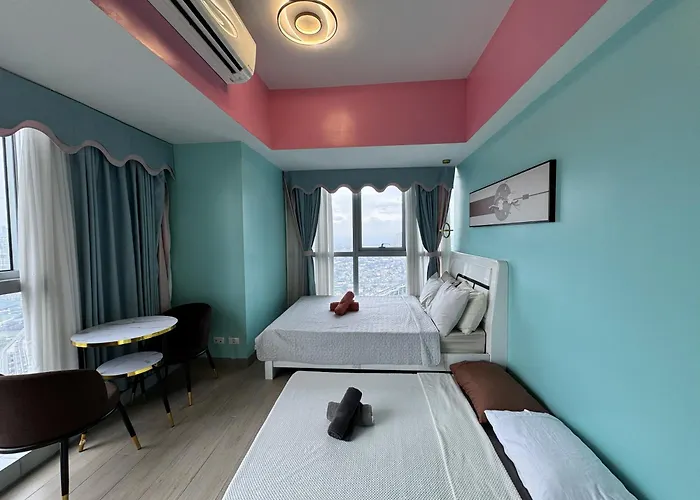 3br Uptown Bgc-43floor View Near Malls And Restaurants